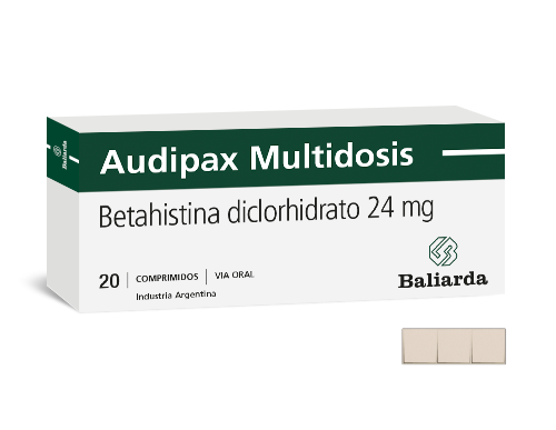 Audipax Multidosis_24_Betahistina_10.png Audipax Multidosis Betahistina diclorhidrato 